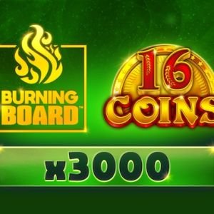 16 Coins Burning Board
