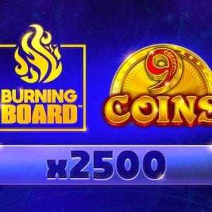 9 Coins Burning Board