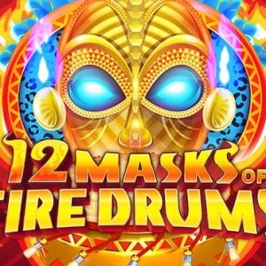 12 Masks of Fire Drums